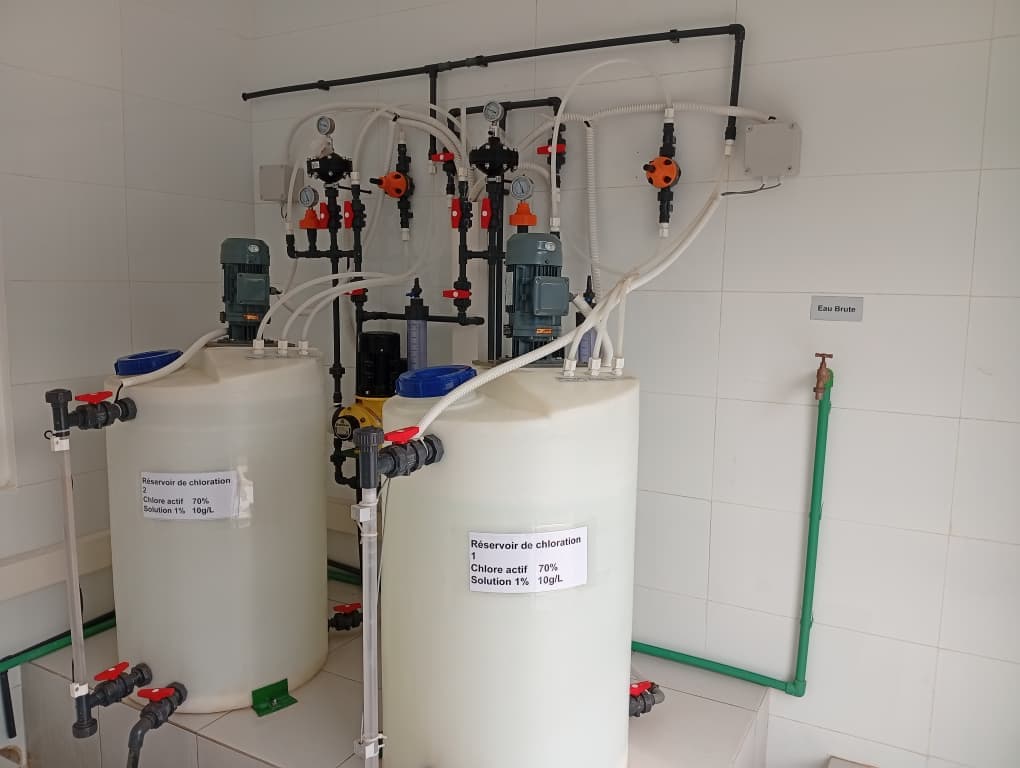 Contrôle de la qualité de l'eau potable