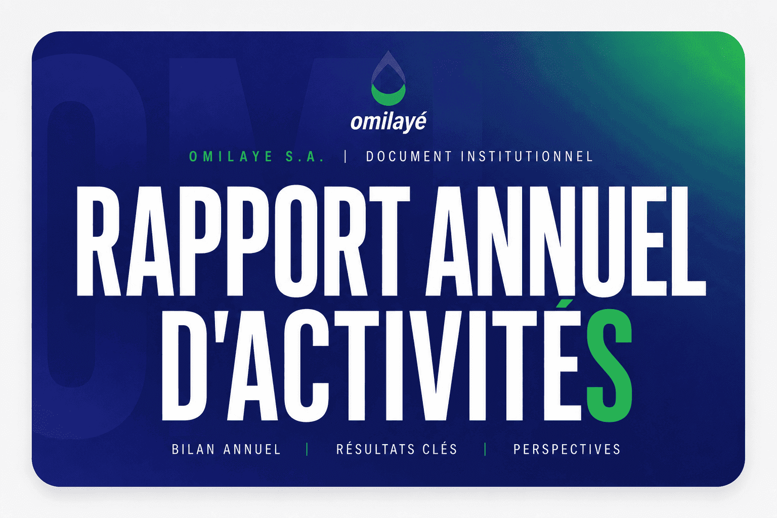 Illustration de l'article : Rapport Annuel 2025