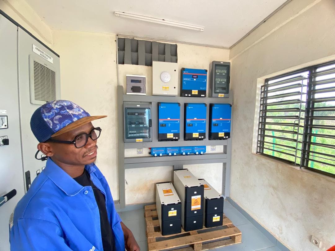 Vignette de l'article : Solarisation du SAEPmV d’Agbodji : une phase pilote concluante